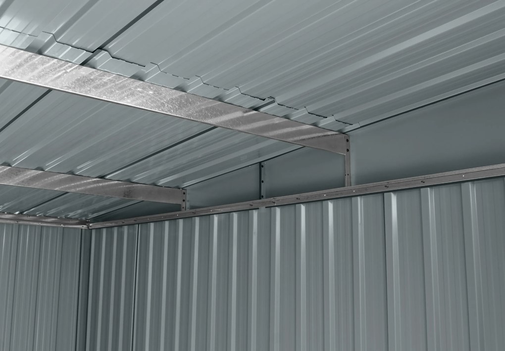 Záhradný domček BestBerg ZDSL-4D / 4,6 m² / 238 x 194 x 202 cm / červené drevo / hnedá