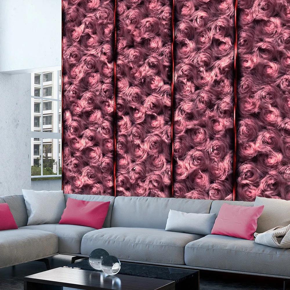Tapeta Bimago - Pink Fur + lepidlo zadarmo rolka 50x1000 cm