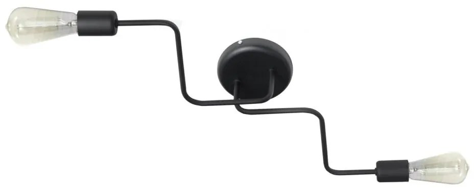 Prisadený luster TUBE 2xE27/15W/230V