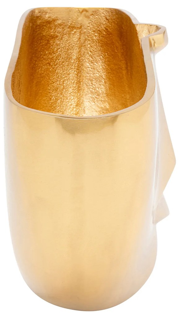 Half Face váza zlatá 38 cm