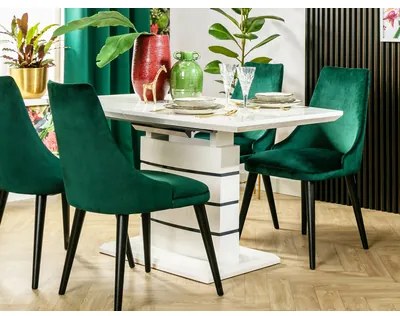 Otočná stolička PANKO zelená
