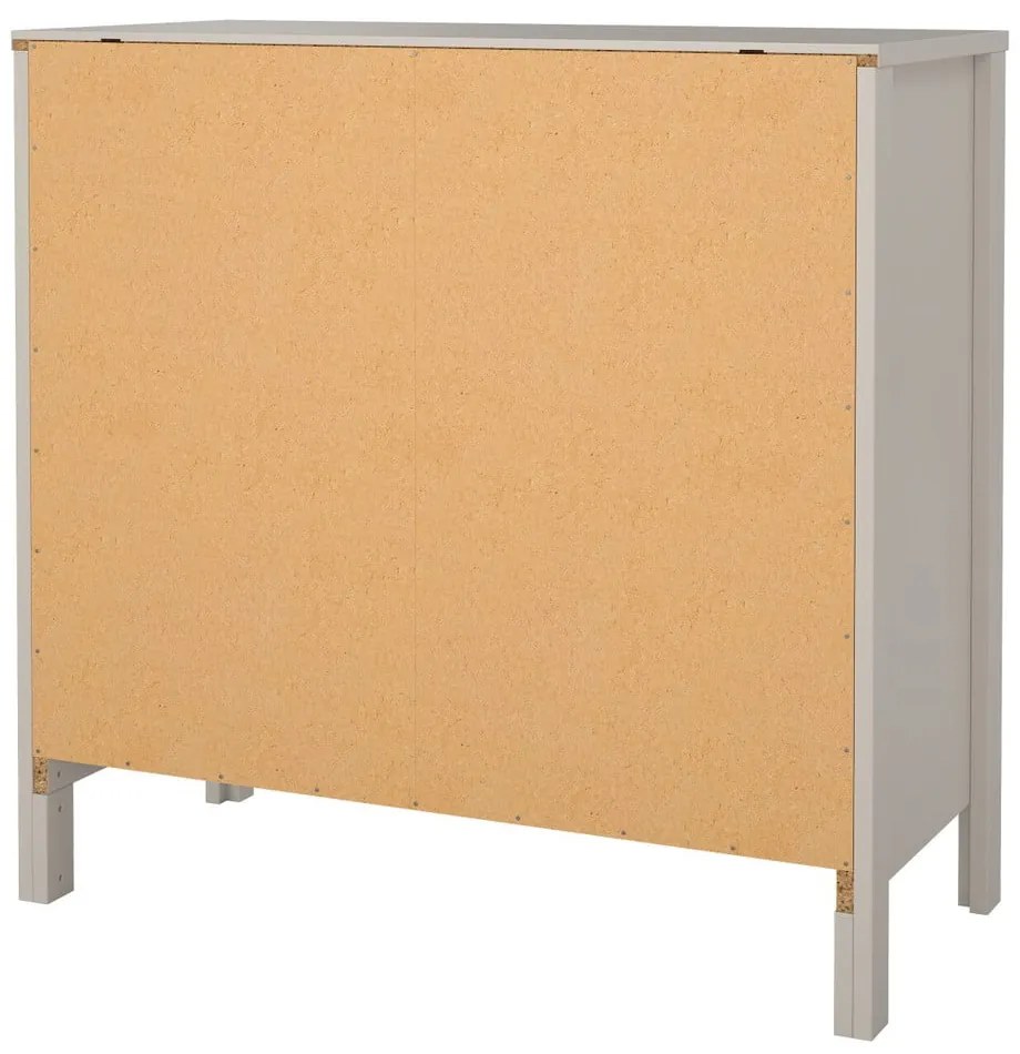 Sivobéžová komoda 82x80x38 cm Madrid – Tvilum