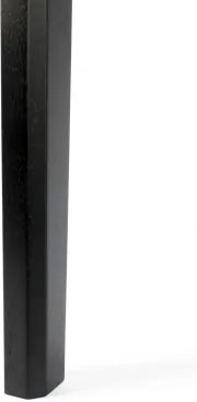 ZUIVER BARBIER BLACK pracovný stôl