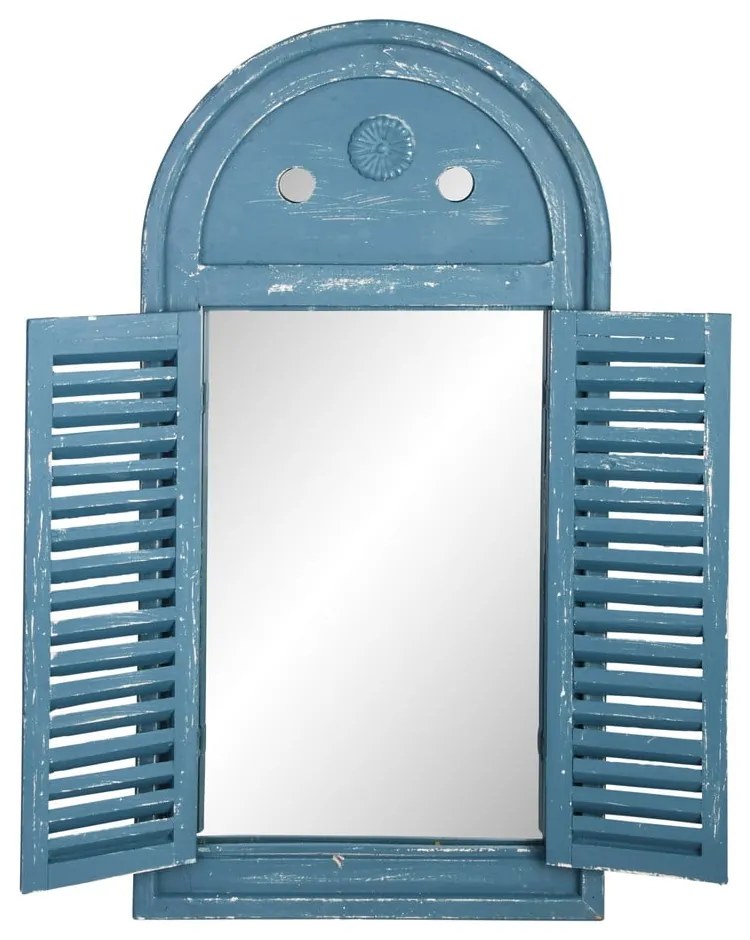 Vonkajšie zrkadlo s dreveným rámom 39x75 cm French – Esschert Design