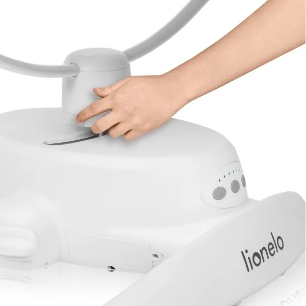 Lionelo - Detská hojdačka s melódiou IRIS 4xAA piesková