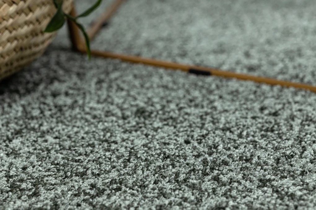 Okrúhly koberec INDUS 27 zelený, melanž