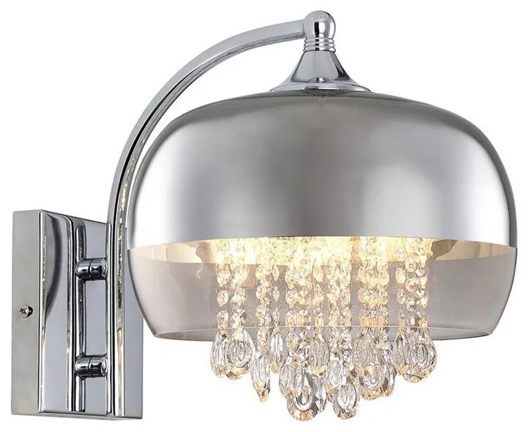 Krištáľové nástenné svietidlo LUNA 1xE14/40W/230V