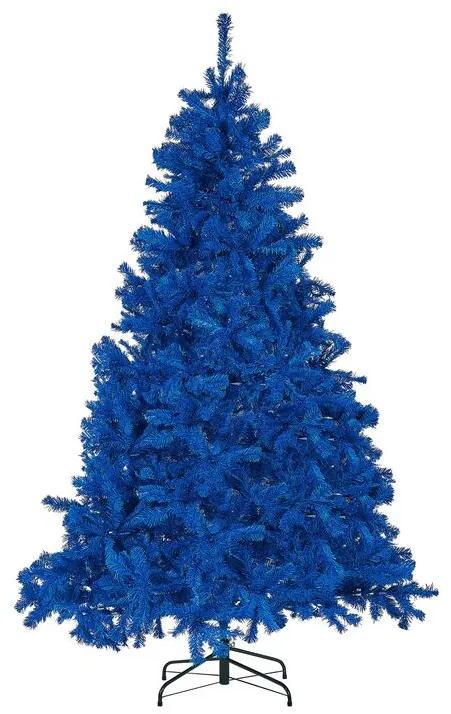 Vianočný stromček 180 cm modrý FARNHAM Beliani