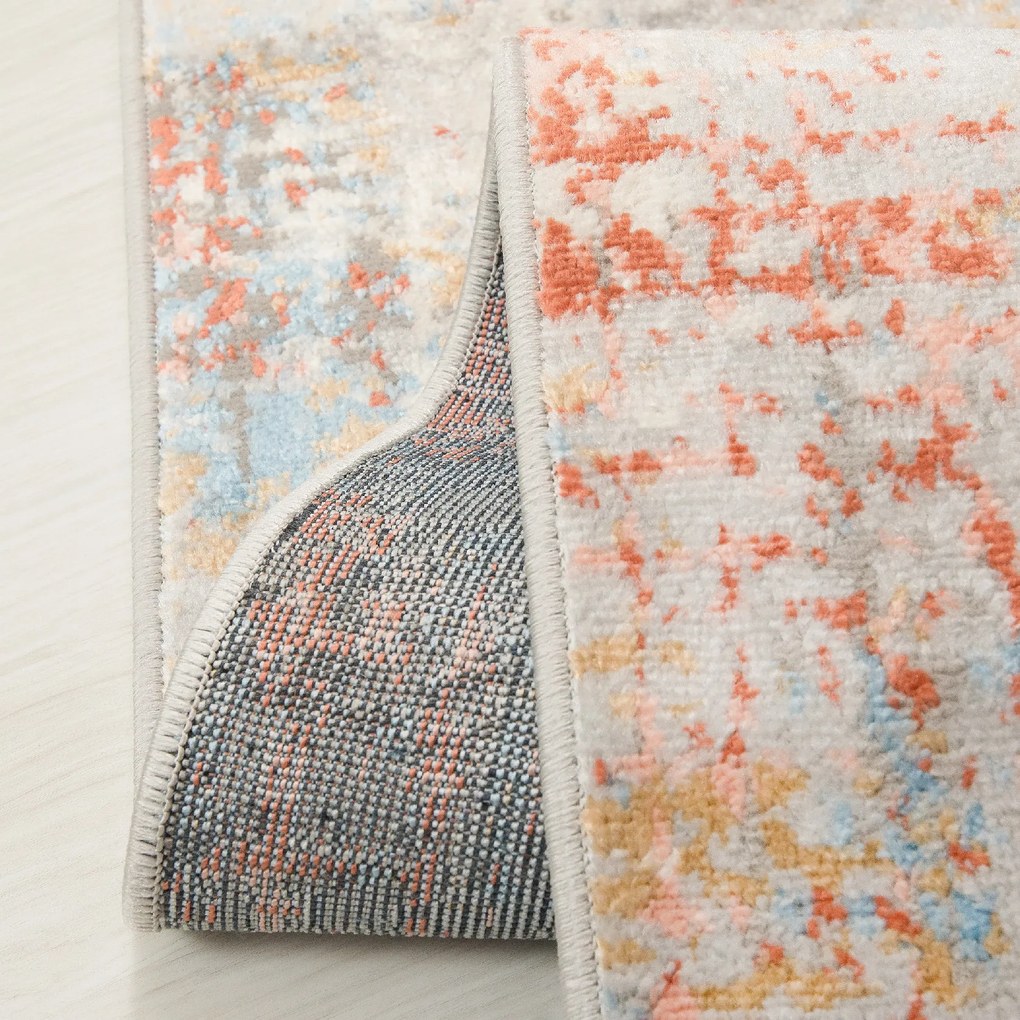 TA Koberec G512C BIELY/LOSOSOVÝ PORTLAND HIK Rozmer: 120x170 cm