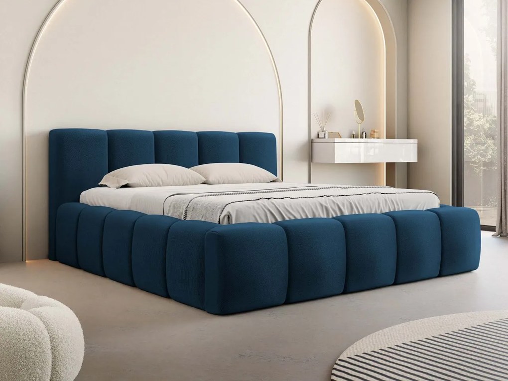Čalúnená postel Ubipra, Rozmer postele: 140x200, Farby: Paros 05