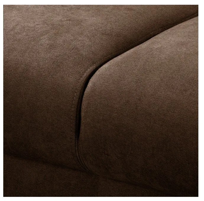 Tmavohnedá pohovka 193 cm Beata - Ropez