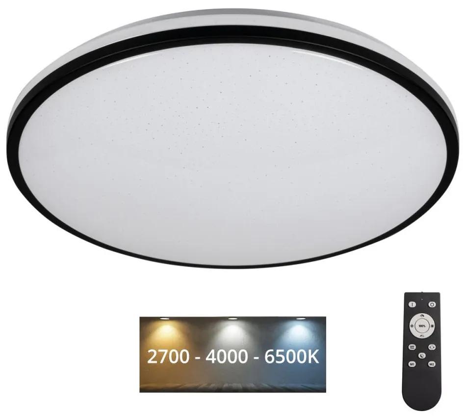 Kanlux Kanlux 37330 - LED Stmievateľné stropné svietidlo ARVOS LED/37W/230V čierna + DO KX2465