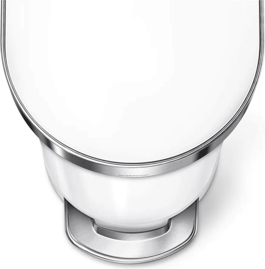 Pedálový oceľový odpadkový kôš 45 l - simplehuman