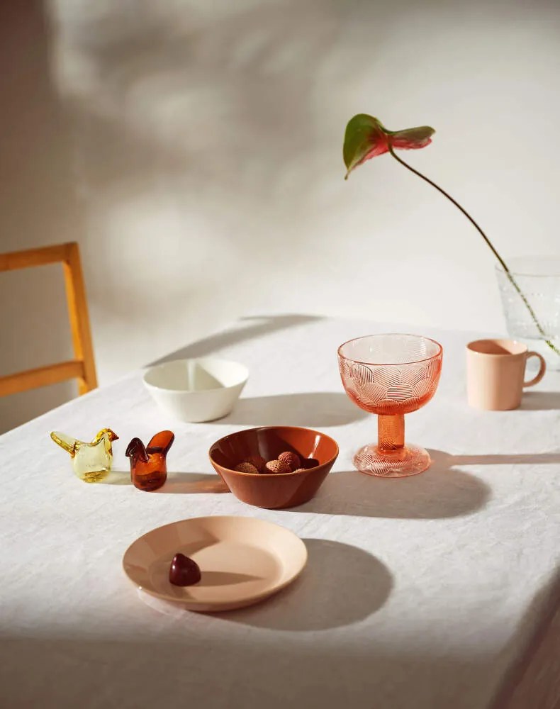 Iittala Miska Miranda 145 mm, salmon pink