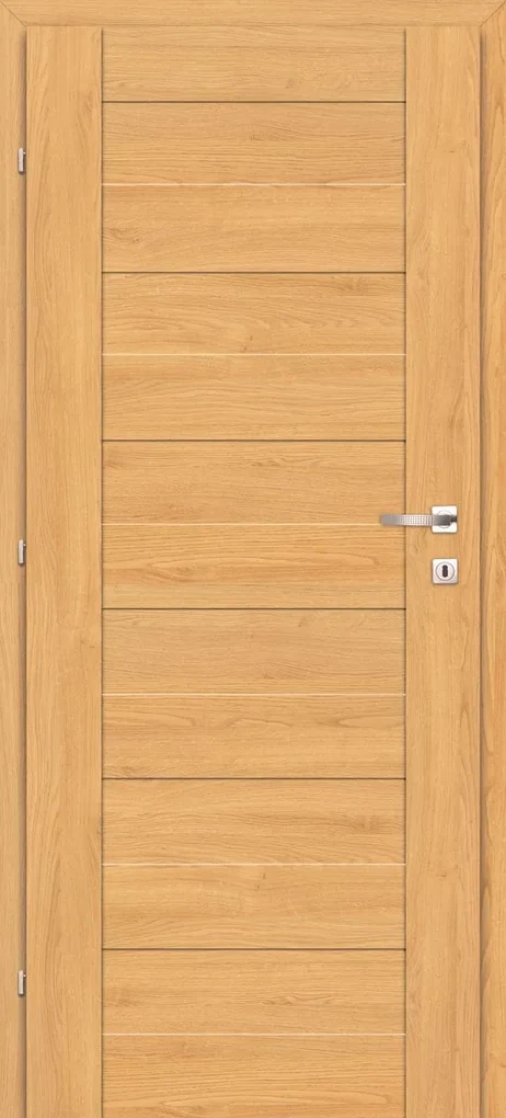 Classen Tosca Interiérové dvere rámové, 80L, 846 × 1 985 mm, fólia, ľavé, dub olejovaný, plné