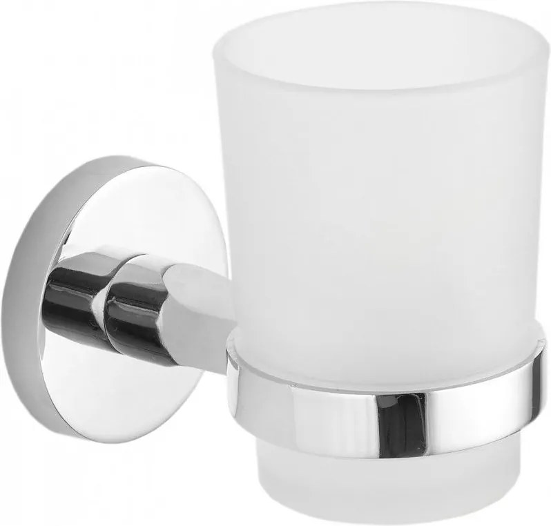 Mexen Remo pohár na zubné kefky, chrómová - 7050738-00