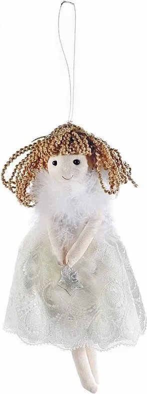 Závesná bábika s hviezdou 22 cm
