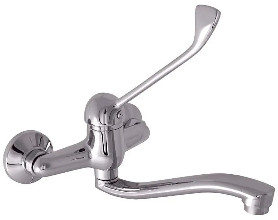 RAV Slezák SA601.5/26 - Umývadlová batéria s lekárskou pákou SAZAVA lesklý chróm