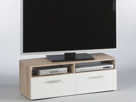 TV stolík Rana, dub sonoma/biela%