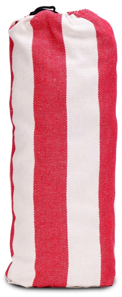 Hojdacia sieť EDEN pre 2 osoby červeno-biela