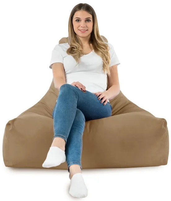 Kreslo Bali plyš béžové