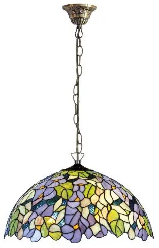 Luster Tiffany AMAZONIT Ø50 2*E27