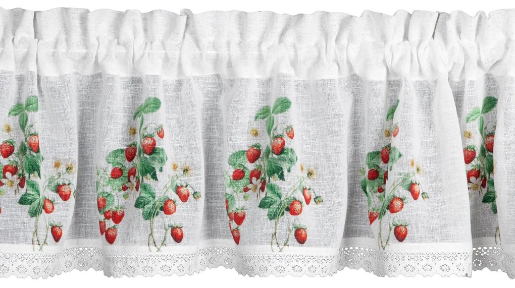 KRÁTKA ZÁCLONA NA PÁSKE KSENIA 150X30 CM VIACFAREBNÁ