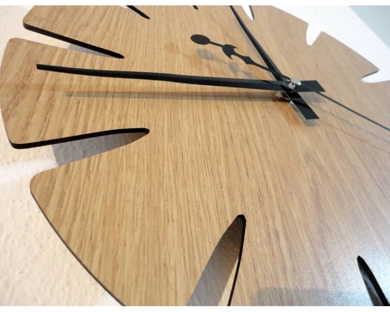 Drevené  nástenné hodiny do obývačky I SENTOP HDFK0011