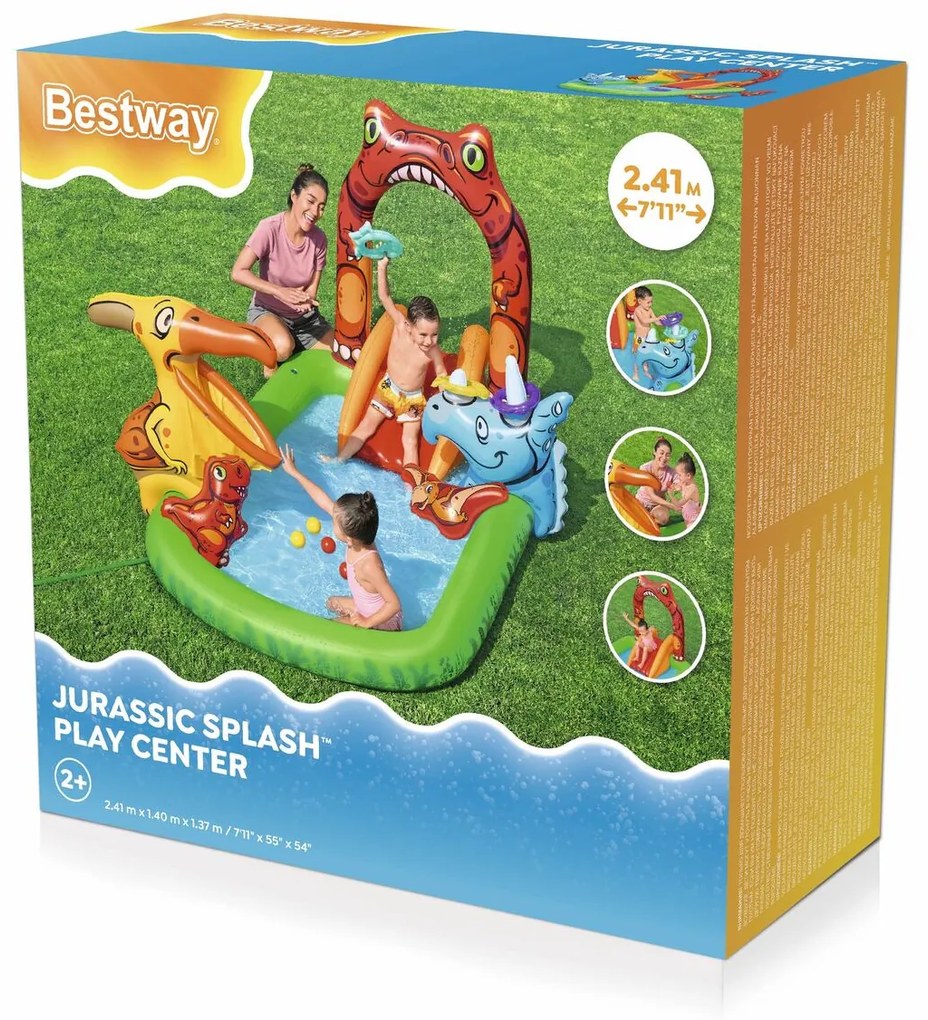RAMIZ Vodné ihrisko Svet dinosaurov 241x140x137 cm BESTWAY 53160