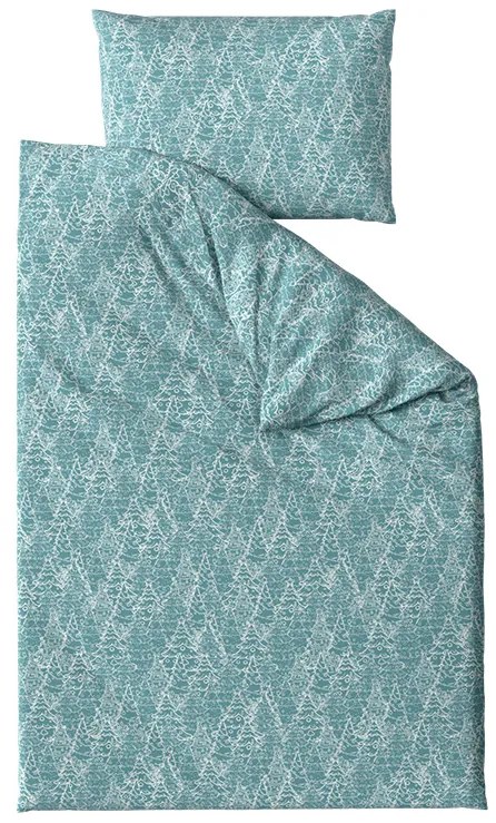 Bavlnené obliečky FROSTLINE modrozelené Rozmer obliečky: 70 x 90 cm | 140 x 200 cm