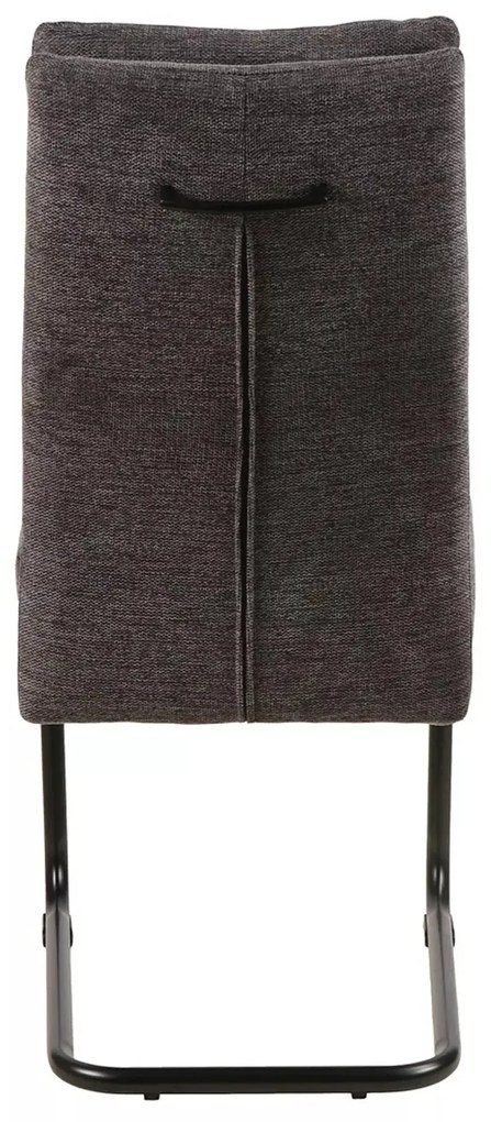 Čalouněná jídelní židle BERRY BREGO šedá