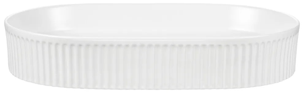 Závesná skrinka Nova White I s doskou a umývadlom 80 cm biela