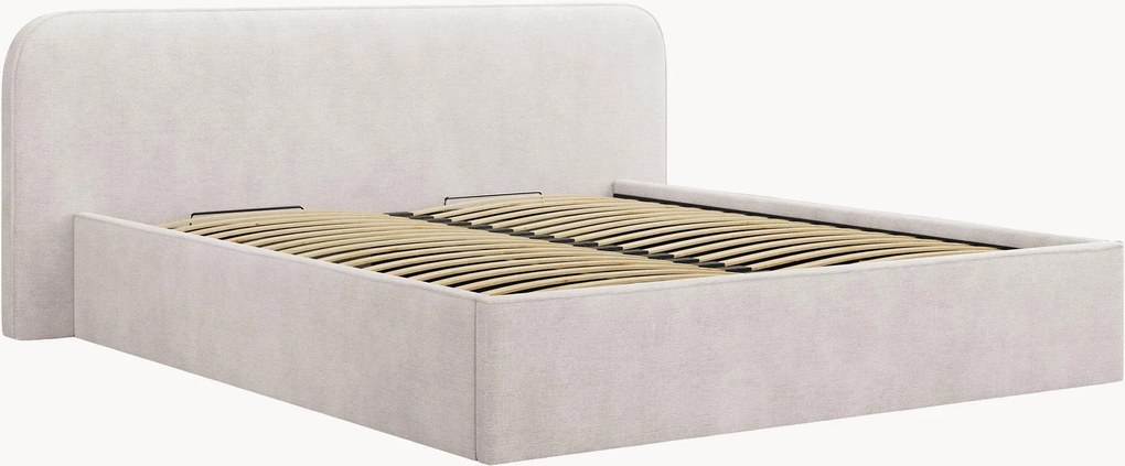 Čalúnená posteľ s úložným priestorom Elizabeth