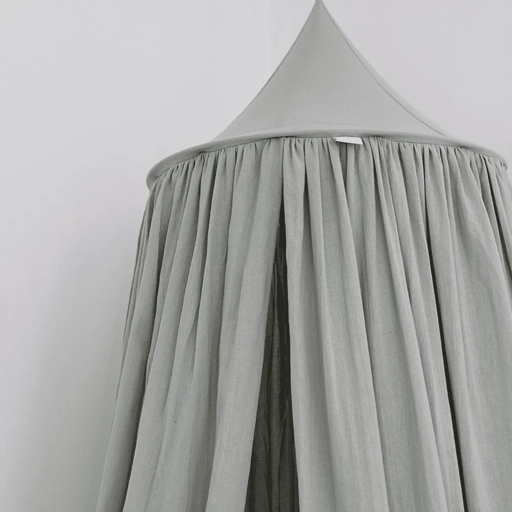 Baldachýn bavlnený púštne zelená