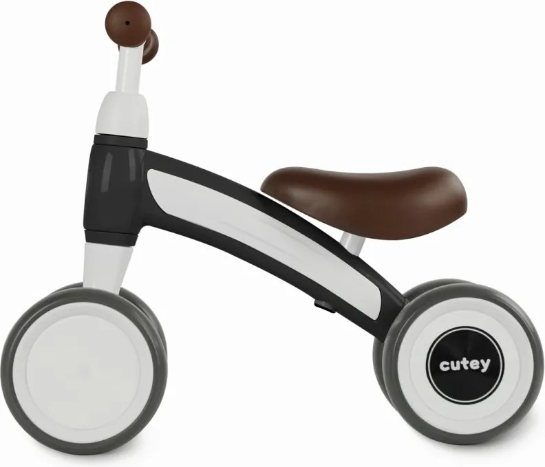 MILLY MALLY Qplay roztomilé vozidlo Retro čierna