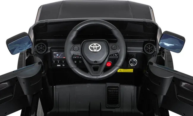 Elektrické autíčko Toyota Land Cruiser PRADO čierne