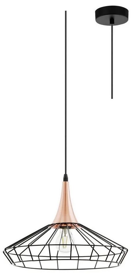 Eglo 54678 - LED Luster na lanku 1xE27/4W/230V