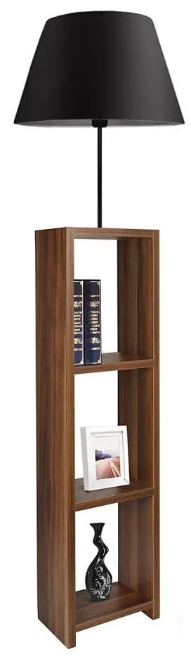 Stojacia lampa AYD 1xE27/40W/230V hnedá/čierna