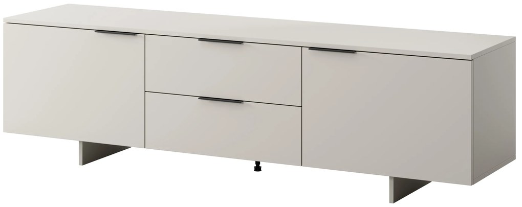 Cama Béžový TV stolík Alma 2D2S