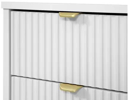 Komoda Razimo 3SZ, Farby: Biely velvet