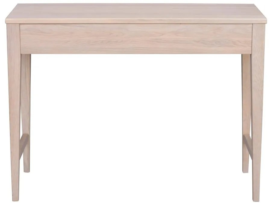 Matne lakovaný dubový konzolový stolík Rowico Fulla