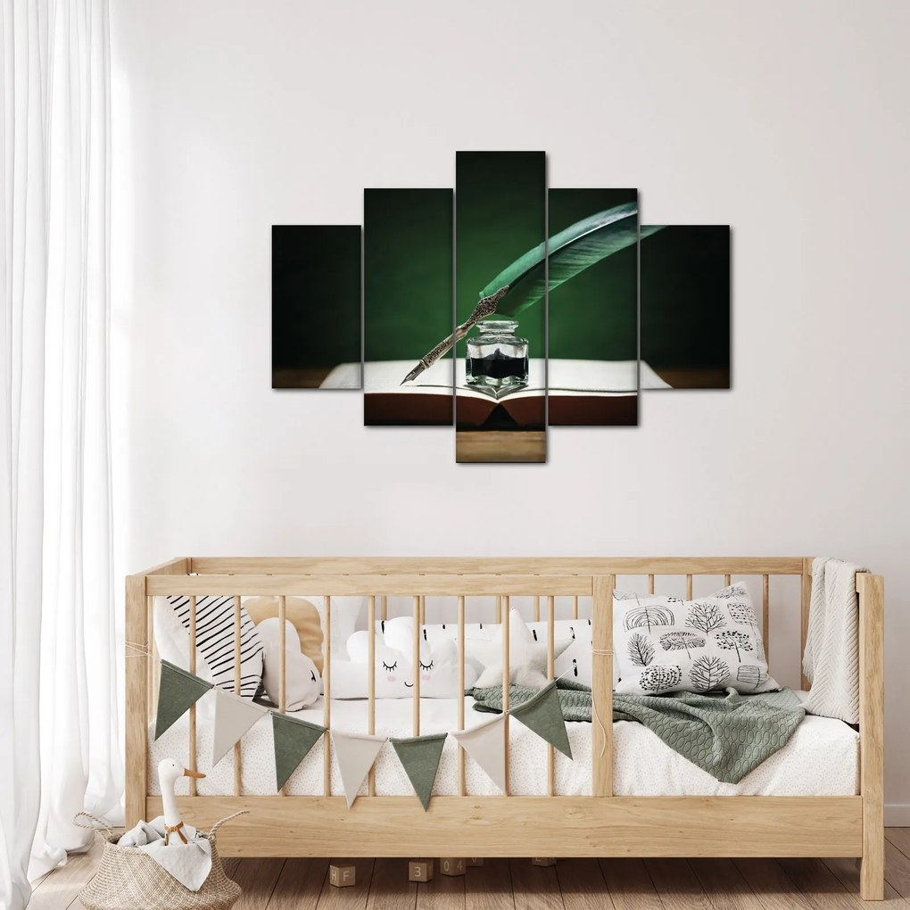 Obraz písacieho pera (150x105 cm)