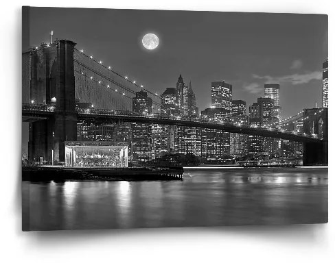 Sablio Obraz Nočný New York 2 - 60x40 cm