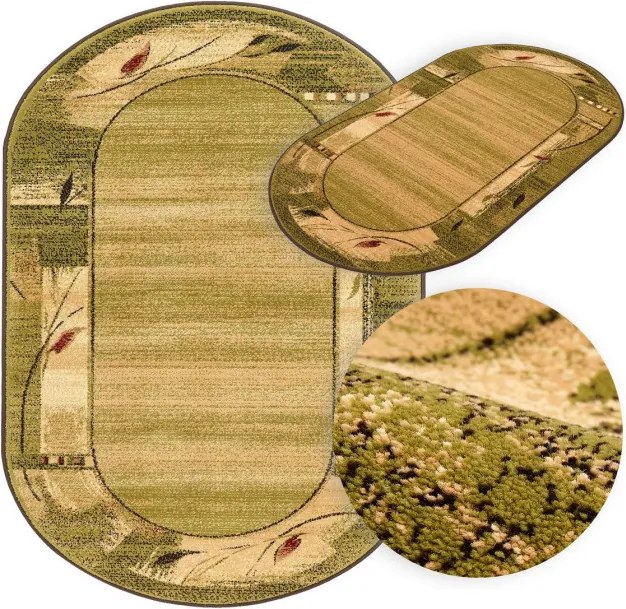 Koberec Agnella Standard Erba Chrom ovál