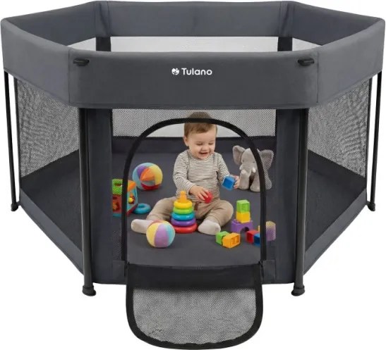 Detská ohrádka Cozy 30 grafitová