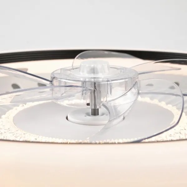 LED Stropné svietidlo s ventilátorom GEMMA LED/37W/230V biela + DO