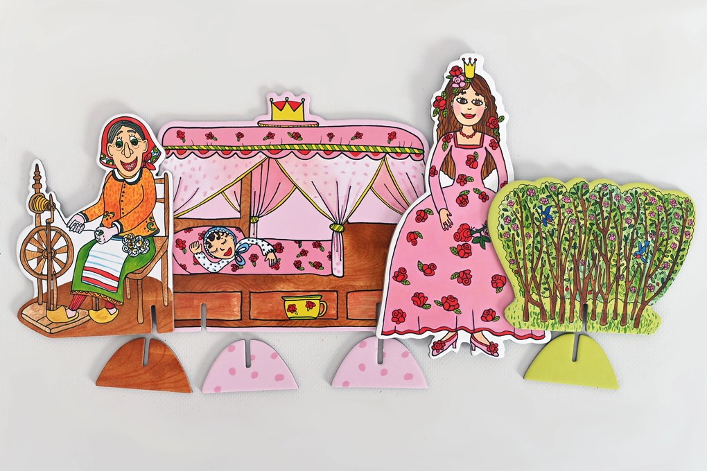 MARIONETINO – Šípková Ruženka – bábky 2 ks