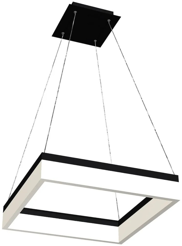 Závesné LED svietidlo Nero, 1x LED 32w, 4000k, b
