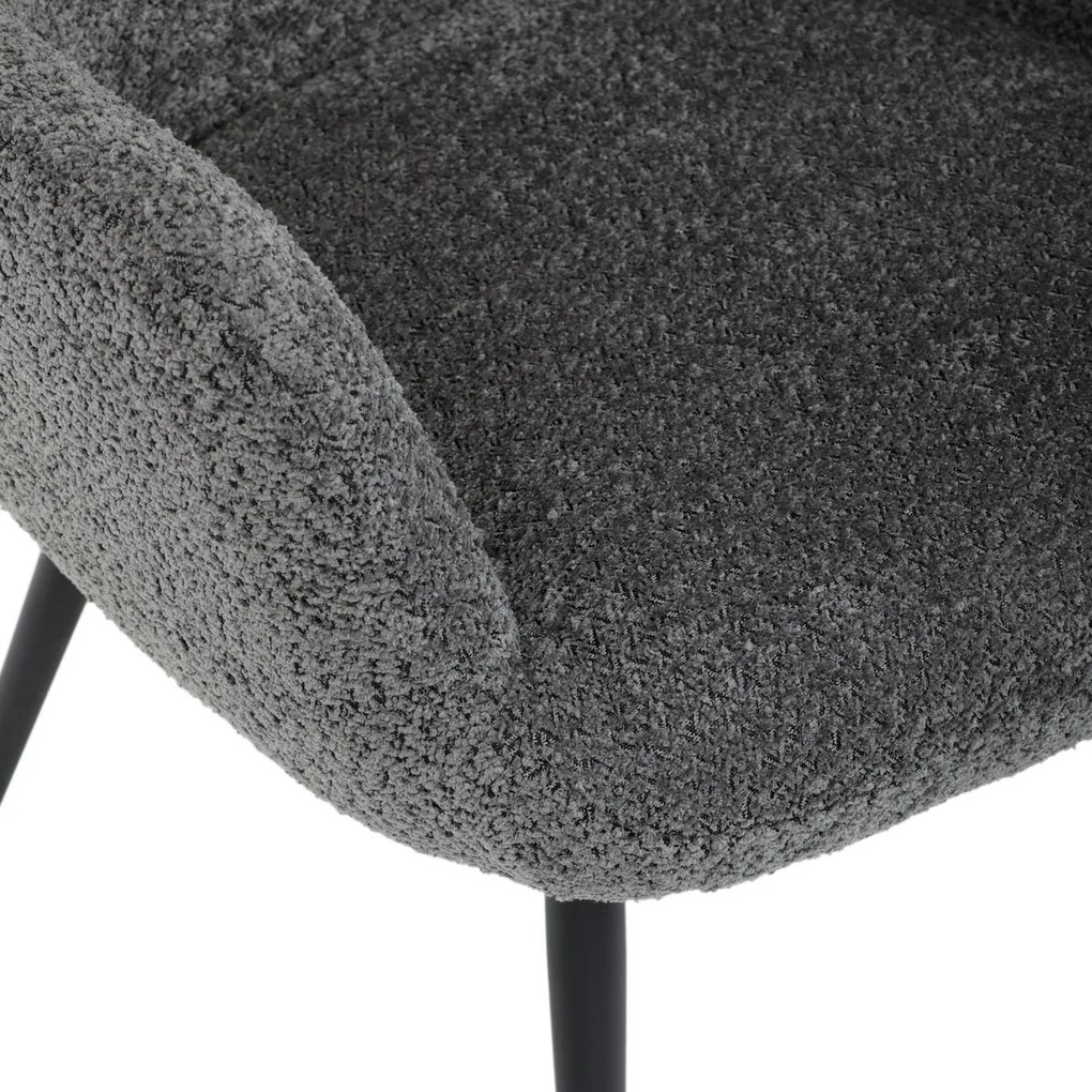 Kreslo s područkami GREY2, šedá