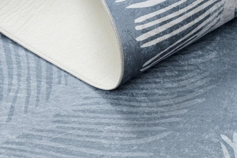 Dywany Łuszczów, Kusový koberec ANDRE Feathers 1148, 120x170, modrá, chodba / predsieň